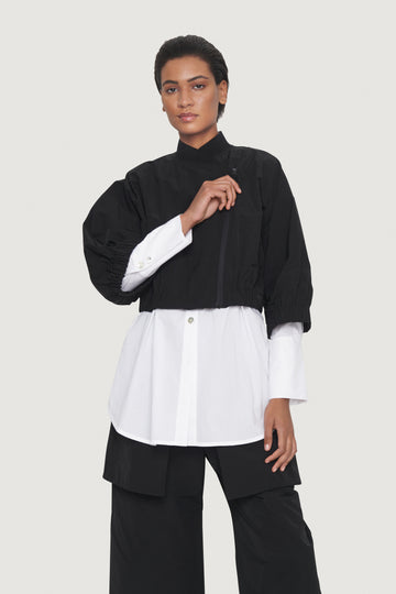 Jacket Fukkura Poplin