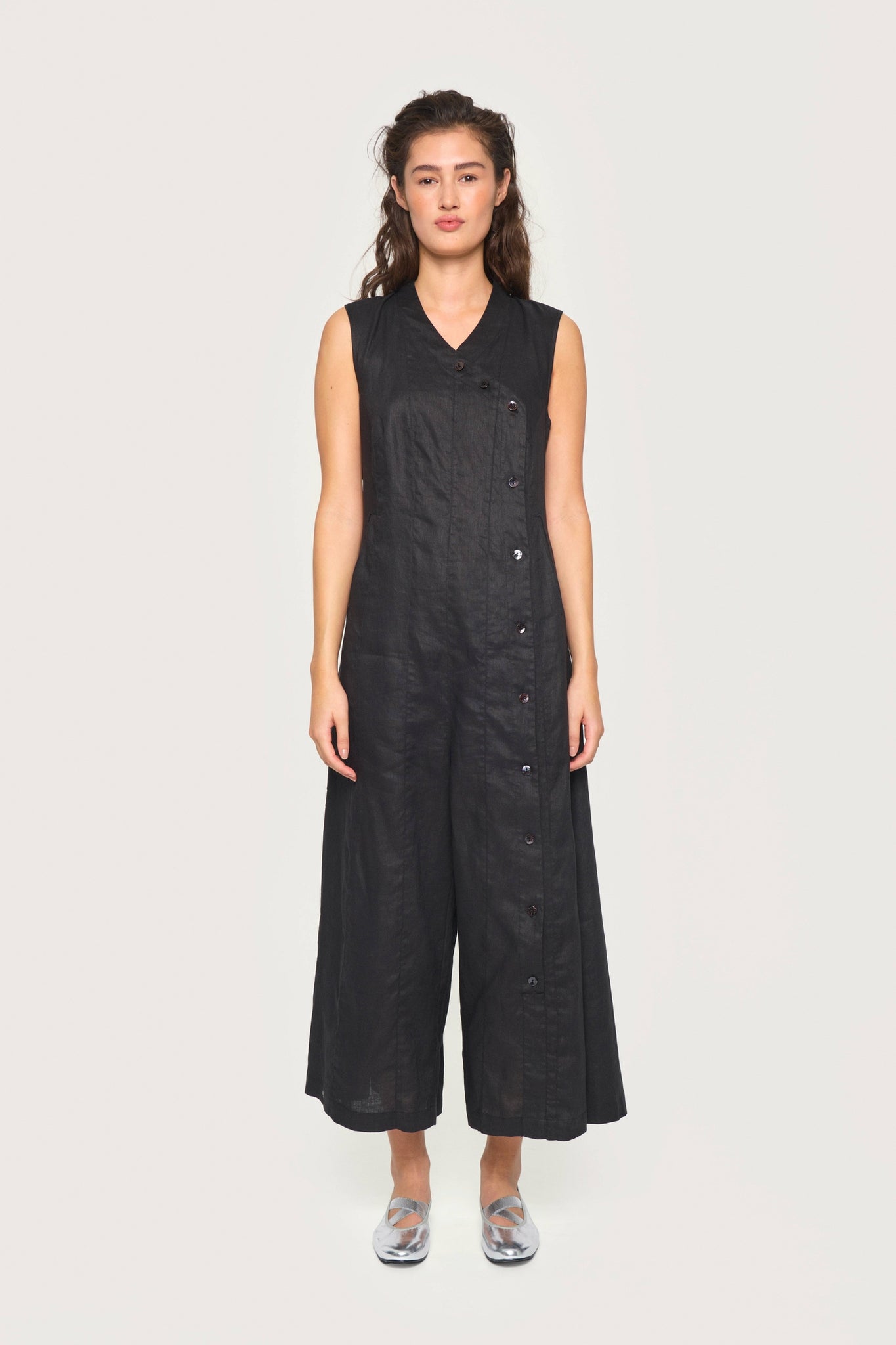 Overall Airy Linen